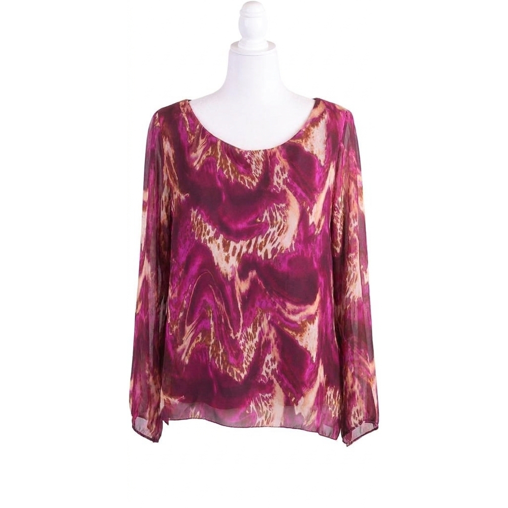 NEW GIGI MODA ravena blouse in magenta